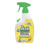 Mean Green 394171 Multi-Purpose Cleaner, 28 oz Bottle, Liquid, Citrus and Green Tea, Yellow